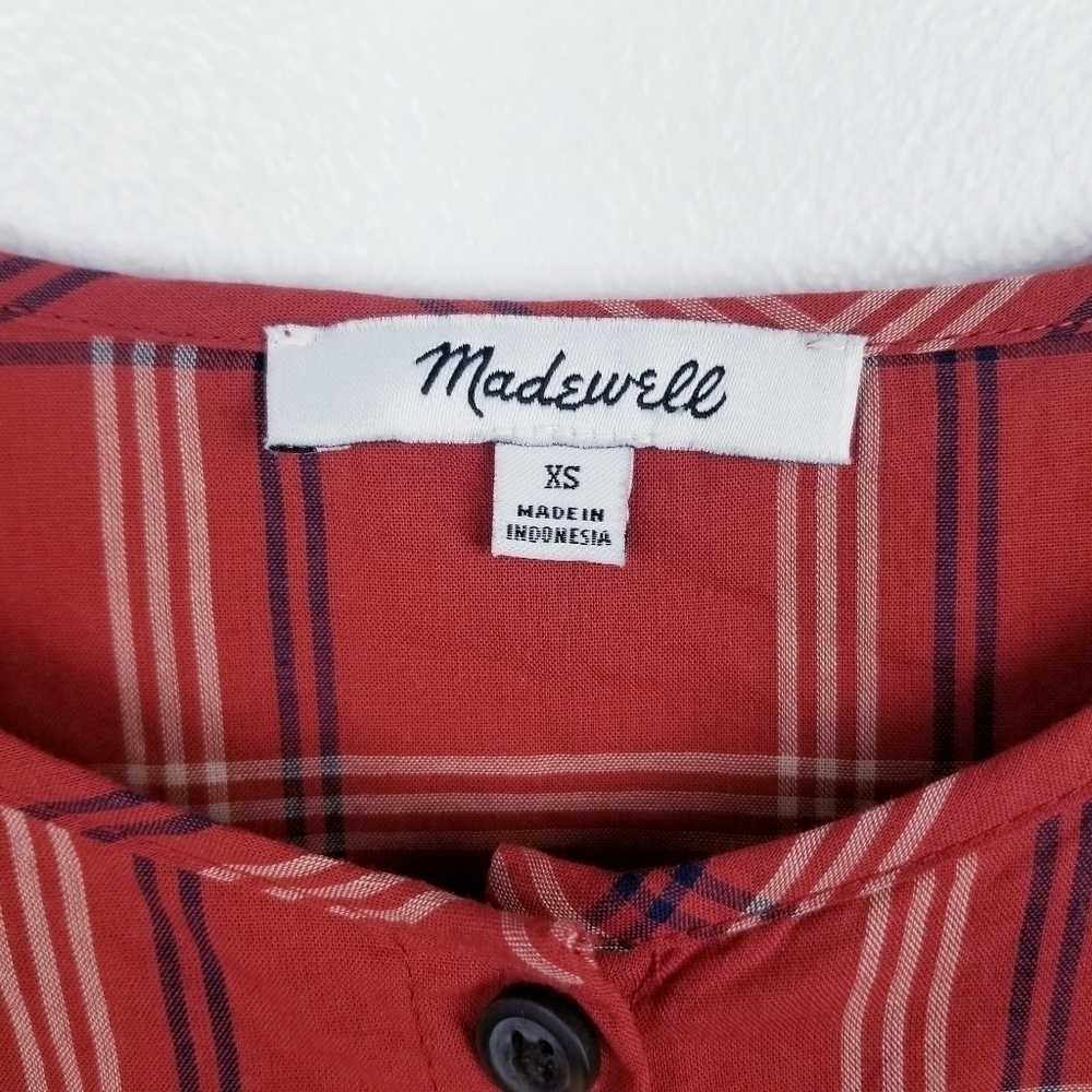 Madewell Prose Shirt in Plaid AK026 - Picture 5 of 9